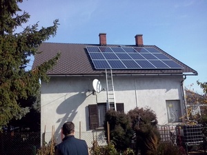 <span>Alsóörs 2013</span>4,5 kW napelemes rendszer 