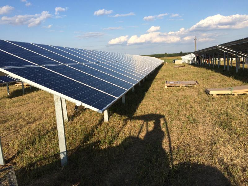 <span>Szirmabesenyő 2017</span>3 x 598 kWp napelempark kivitelezés
