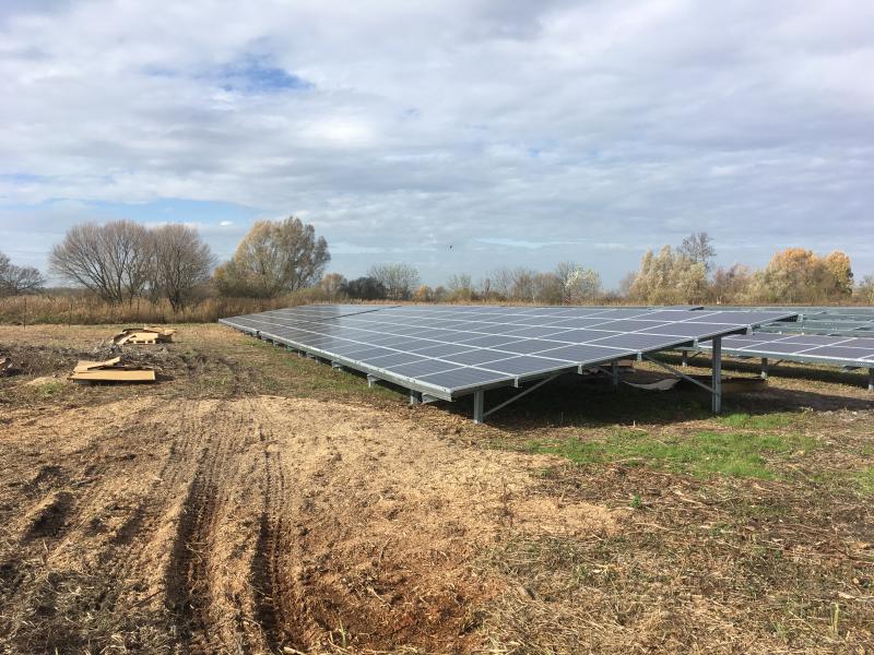 <span>Zalameggyes 2018</span>594 kWp napelemes kiserőmű generálkivitelezése