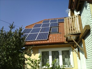 <span>Veszprém 2014</span>3 kWp napelemes rendszer 