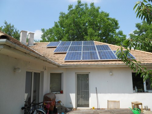 <span>Pomáz 2012</span>4,25 kWp napelemes rendszer