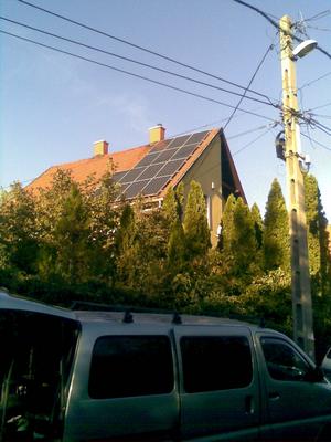 <span>Budapest 2012</span>3,5 kWp napelemes rendszer