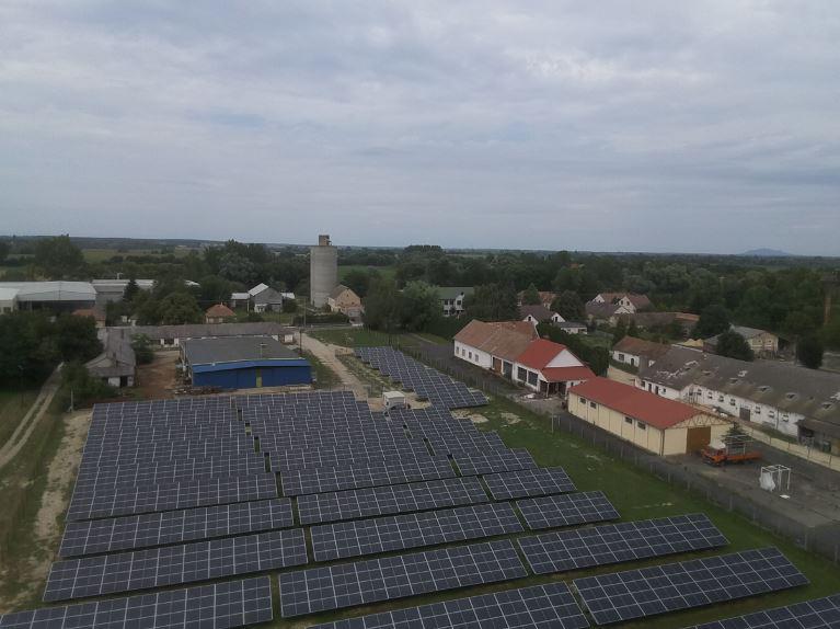 <span>Óhid 2020</span>616 kWp-es napelempark generálkivitelezése