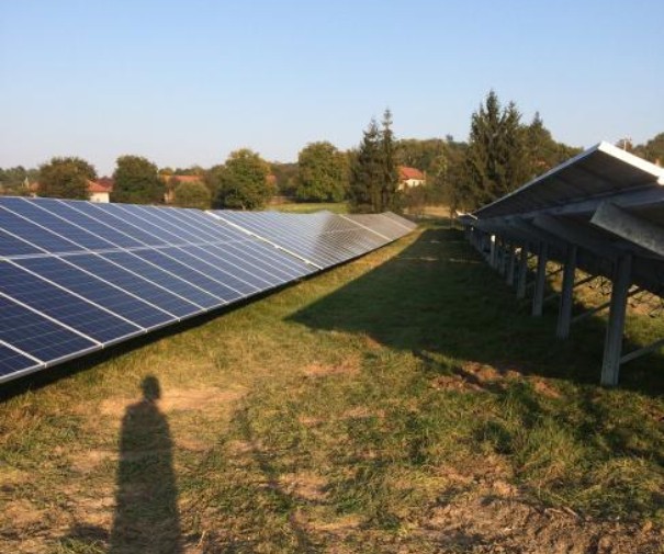 <span>Galvács 2017</span>598 kWp napelempark kivitelezés